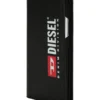 Étui folio 2 en 1 Diesel pour iPhone XS et iPhone X Étui en cuir noir avec logo imprimé et estampé, iPhone XS et X