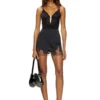 ufby-oval-d-bodysuit Body en microfibre avec cristaux