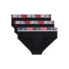 umbr-andrethreepack Lot de trois slips unis