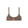 ut-bra-top-utlt Haut de bikini camouflage avec logo découpé