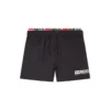 visper-41-d-core Short de bain mi-long avec logo imprimé