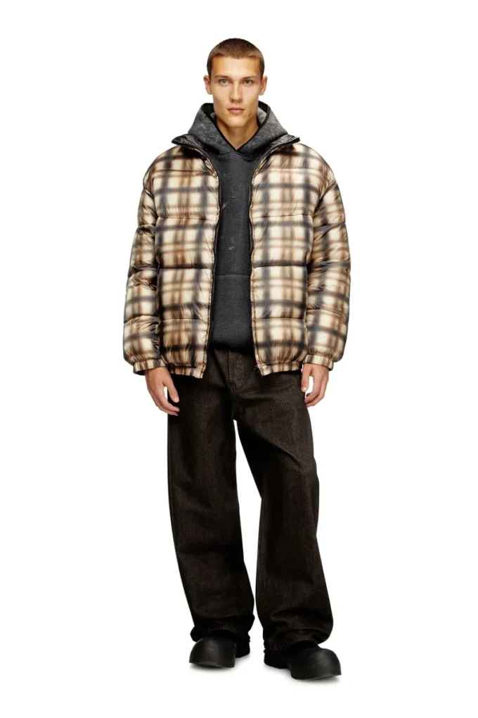 w-bourbon-enbm Blouson bomber matelassé réversible