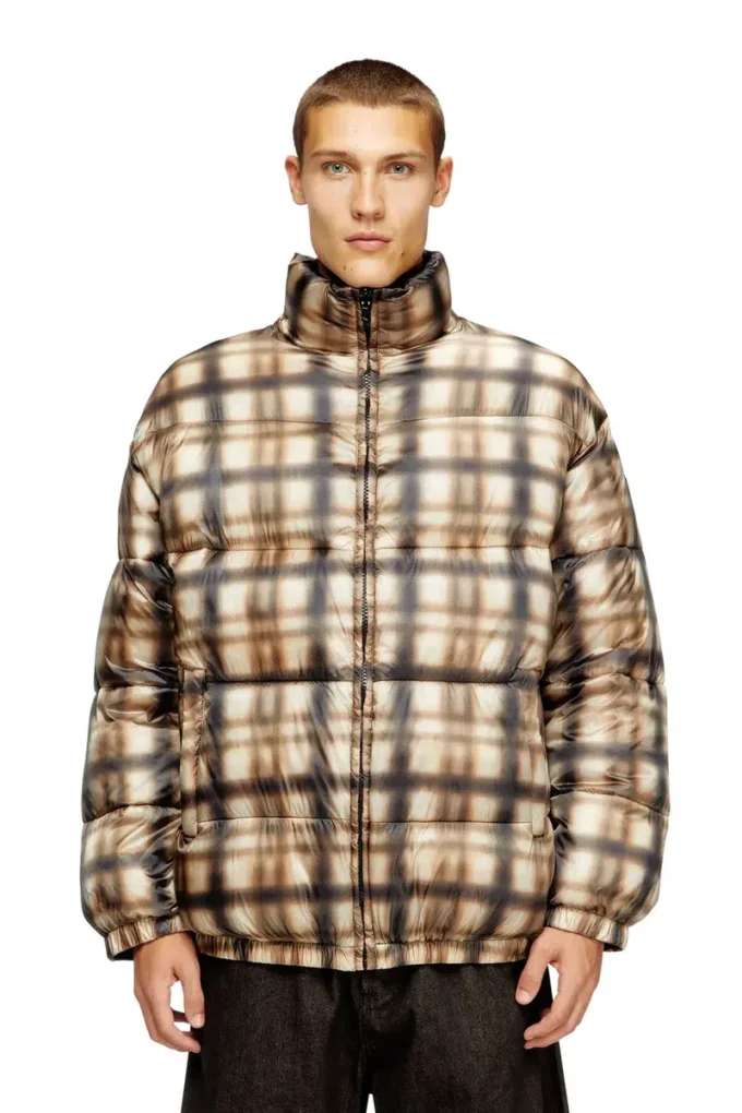 w-bourbon-enbm Blouson bomber matelassé réversible