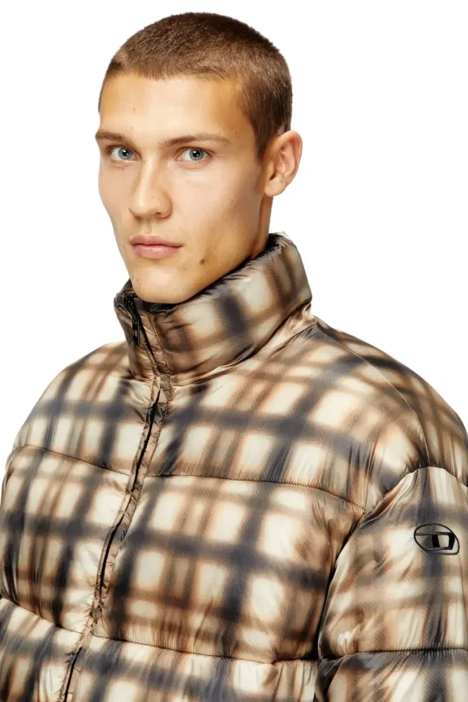 w-bourbon-enbm Blouson bomber matelassé réversible