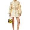 w-crema Blouson bomber matelassé en vinyle
