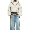 w-iley-t1 Doudoune enveloppante en nylon bi-extensible