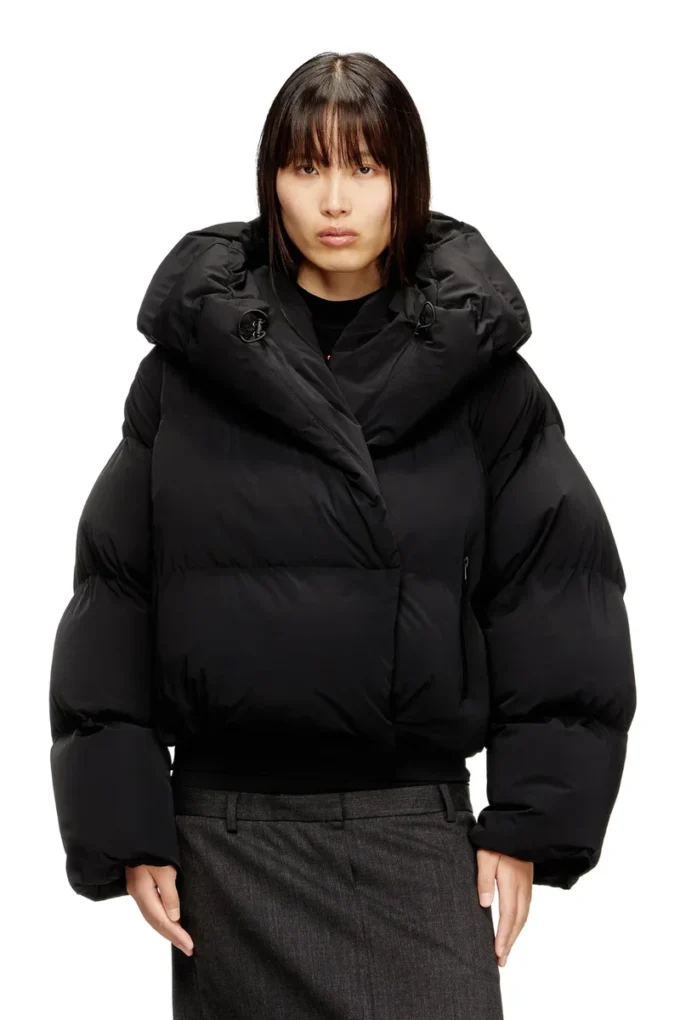 w-iley-t1 Doudoune enveloppante en nylon bi-extensible