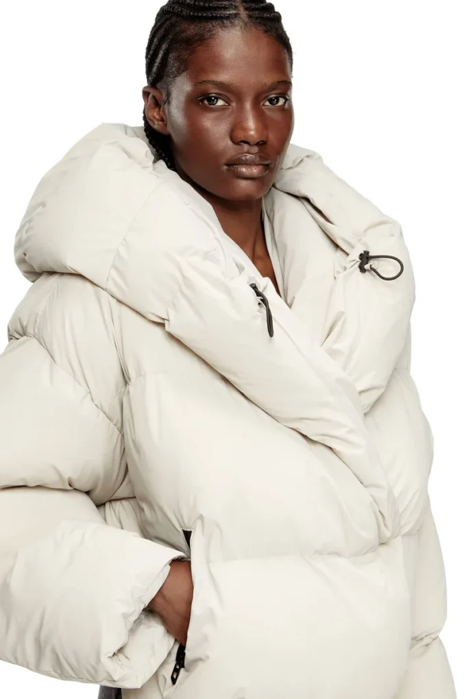 w-iley-t1 Doudoune enveloppante en nylon bi-extensible