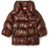 w-inona Manteau court matelassé avec ceinture