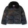 w-johns Doudoune en denim camouflage effet sale