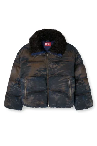 w-johns Doudoune en denim camouflage effet sale