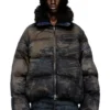 w-johns Doudoune en denim camouflage effet sale