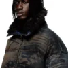 w-johns Doudoune en denim camouflage effet sale