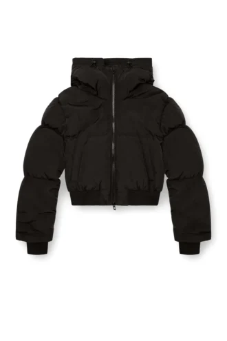 w-peyt-short-new-p1 Doudoune à capuche en nylon froissé