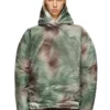 w-thug-jkt-puffy Veste matelassée à capuche en nylon camouflage
