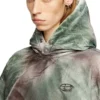 w-thug-jkt-puffy Veste matelassée à capuche en nylon camouflage
