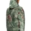 w-thug-jkt-puffy Veste matelassée à capuche en nylon camouflage