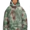 w-thug-jkt-puffy Veste matelassée à capuche en nylon camouflage