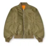 w-type-d1 Blouson bomber rembourré avec broderie Oval D