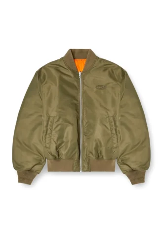 w-type-d1 Blouson bomber rembourré avec broderie Oval D