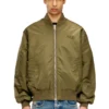 w-type-d1 Blouson bomber rembourré avec broderie Oval D